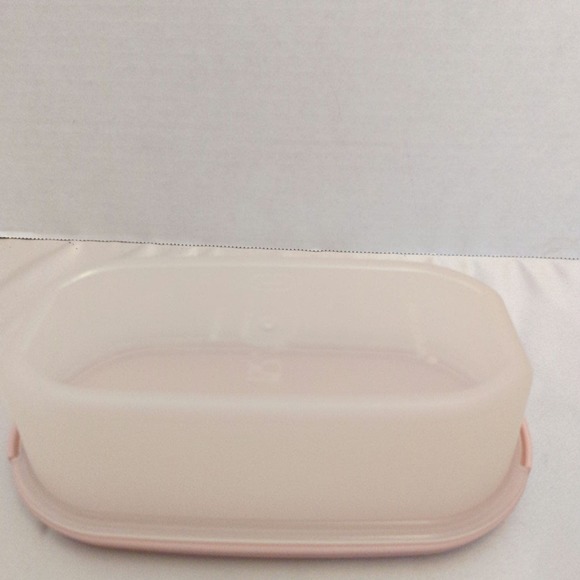 Tupperware 3 piece modular mate set with pink lids - Picture 5 of 6